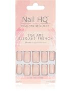 Nail HQ Square műköröm Elegant French 24 db