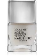 Nails Inc. Better on Top Matte gyorsan száradó fedőlakk matt hatással 14 ml