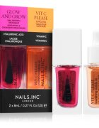 Nails Inc. Glow and Grow & Vit C Please körömlakk szett tápláló hatással
