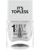 Nails Inc. It’s Topless géles körömlakk a hosszan tartó hatásért árnyalat Mia 14 ml