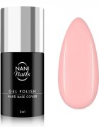 NaniNails NANI Hard Base Cover alapozó körömlakk Peachy Pink 5 ml