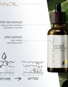 Nanoil Aloe & White Tea bőr szérum Aloe verával és fehér teával 50 ml