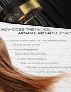 Nanoil Argan tápláló hajmaszk Argán olajjal 300 ml
