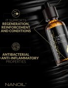 Nanoil Castor Oil ricinusolaj arcra testre és hajra 50 ml