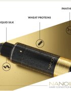Nanoil Liquid Silk Kisimító öblítést nem igénylő kondícionáló hajra 125 ml
