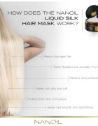 Nanoil Liquid Silk selymes regeneráló ápolás hajra 300 ml