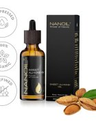Nanoil Sweet Almond Oil mandulaolaj arcra testre és hajra 50 ml