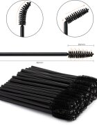 Nanolash Disposable Mascara Wands szempilla és szemöldök ecset 50 db