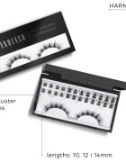 Nanolash DIY Eyelash Extensions Csomómentes elválasztott szempillák Harmony 36 db