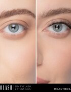 Nanolash DIY Eyelash Extensions Csomómentes elválasztott szempillák Heartbreaker 36 db