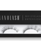 Nanolash DIY Eyelash Extensions Csomómentes elválasztott szempillák Innocent 36 db