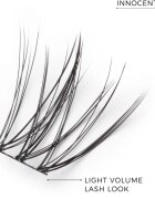Nanolash DIY Eyelash Extensions Csomómentes elválasztott szempillák Innocent 36 db
