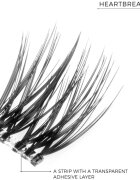 Nanolash DIY Eyelash Extensions szempilla-hosszabbító szett otthoni használatra Heartbreaker 36 db