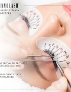 Nanolash Eyelash Tweezers Curved műszempilla applikátor 1 db