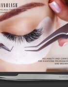 Nanolash Eyelash Tweezers L Shape műszempilla applikátor 1 db