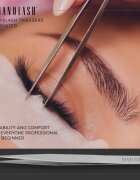 Nanolash Eyelash Tweezers Pointed szemöldökcsipesz a szempillákra 1 db