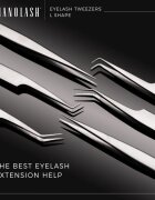 Nanolash Eyelash Tweezers Pointed szemöldökcsipesz a szempillákra 1 db