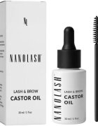 Nanolash Lash & Brow Castor Oil hidegen sajtolt ricinus olaj Szempillákra és szemöldökre 30 ml