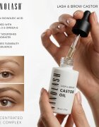 Nanolash Lash & Brow Castor Oil hidegen sajtolt ricinus olaj Szempillákra és szemöldökre 30 ml