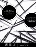Nanolash Microbrush hajkefe a szempillákra 2 mm 100 db