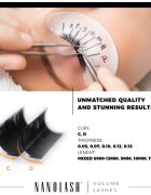 Nanolash Volume Lashes műszempillák 0.15 D 6-13mm 1 db
