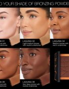 Nars Mini Laguna Bronzing Powder bronzosító és kontúrozó púder mini árnyalat LAGUNA 01 3.5 g