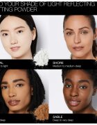 Nars MINI Light Reflecting SETTING POWDER - PRESSE hosszan tartó fixáló púder mini árnyalat CRYSTAL 3 g