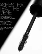 Nars Mini Notorious Mascara hosszabbító göndörítő és dúsító szempillaspirál árnyalat BLACK 4 g