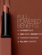 Nars Powermatte Lipstick Ultra matt hosszantrató rúzs árnyalat NO SATISFACTION 15 g