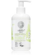 Natura Siberica Little Siberica BIO tisztító gél testre és hajra gyermekeknek születéstől kezdődően 250 ml