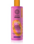 Natura Siberica Oblepikha Siberica Curl Control proteines sampon göndör hajra szulfátmentes 400 ml