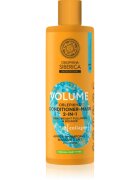 Natura Siberica Oblepikha Siberica Volume kondicionáló és hajpakolás 2 az 1-ben a hajtérfogat növelésére 400 ml