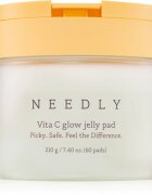 NEEDLY Vita C Glow Jelly Pad tisztító vattakorong az élénk bőrért C-vitaminnal 60 db