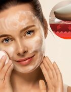 NENO Beauty Mica termoszonikus arctisztító kefe az arcra 1 db
