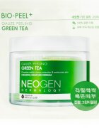 Neogen Dermalogy Bio-Peel+ Gauze Peeling Green Tea arctisztító peeling párnácskát élénk és hidratált bőr 8 db