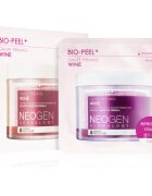 Neogen Dermalogy Bio-Peel+ Gauze Peeling Wine arctisztító peeling párnácskát a bőr kisimításáért és a pórusok minimalizásáért 8 db