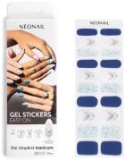 NeoNail Easy On Gel Stickers körömmatrica UV-/LED-lámpa használatával árnyalat M10 20 db