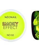NeoNail Effect Smoky színes púder körmökre árnyalat No. 02 Yellow 2 g