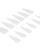 NeoNail Flexi Tips Invisible műköröm típus 03 Clear Stiletto 300 db