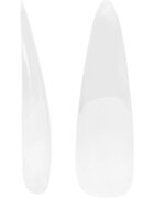 NeoNail Flexi Tips Invisible műköröm típus 03 Clear Stiletto 300 db
