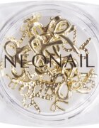 NeoNail Nail Art 3D Bows dekoráció körmökre árnyalat Gold 1 db