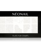 NeoNail Stamping Plate sablonok körmökre típus 01 1 db