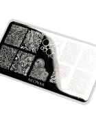 NeoNail Stamping Plate sablonok körmökre típus 01 1 db