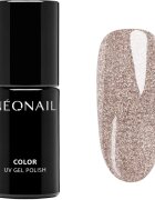 NeoNail Winter Symphony gél körömlakk UV / LED-es lámpákhoz árnyalat Snowlit Gold 7.2 ml