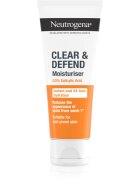 Neutrogena Clear & Defend 0.5% Salicylic Acid hidratáló krém nem tartalmaz olajat 50 ml