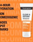 Neutrogena Clear & Defend 0.5% Salicylic Acid hidratáló krém nem tartalmaz olajat 50 ml