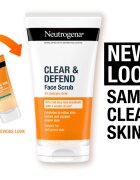 Neutrogena Clear & Defend peeling szalicilsavval 150 ml