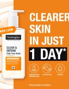 Neutrogena Clear & Defend tisztító gél 2% szalicilsavval 200 ml