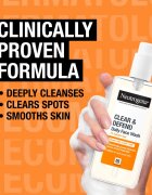 Neutrogena Clear & Defend tisztító gél 2% szalicilsavval 200 ml