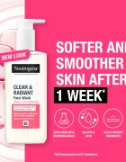 Neutrogena Clear & Radiant tisztító gél 200 ml